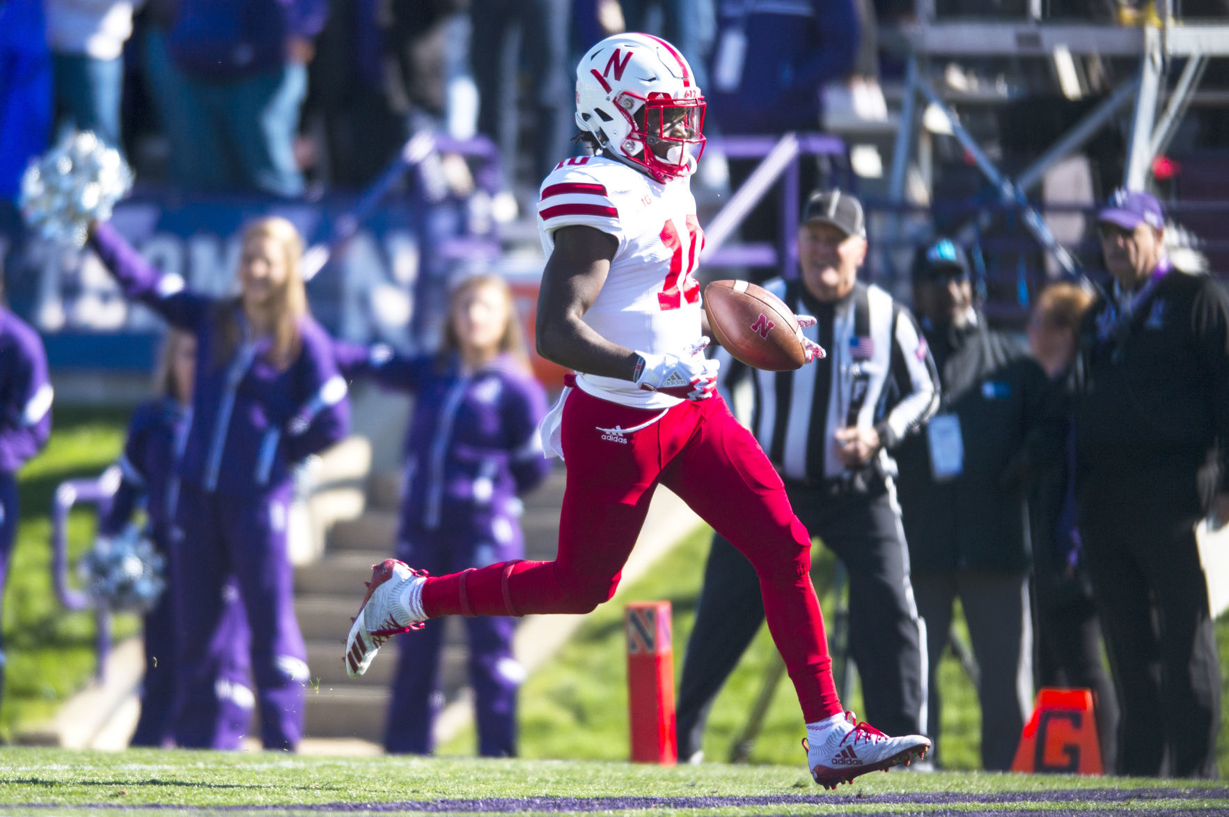 Nebraska vs. Northwestern, 10/13/18